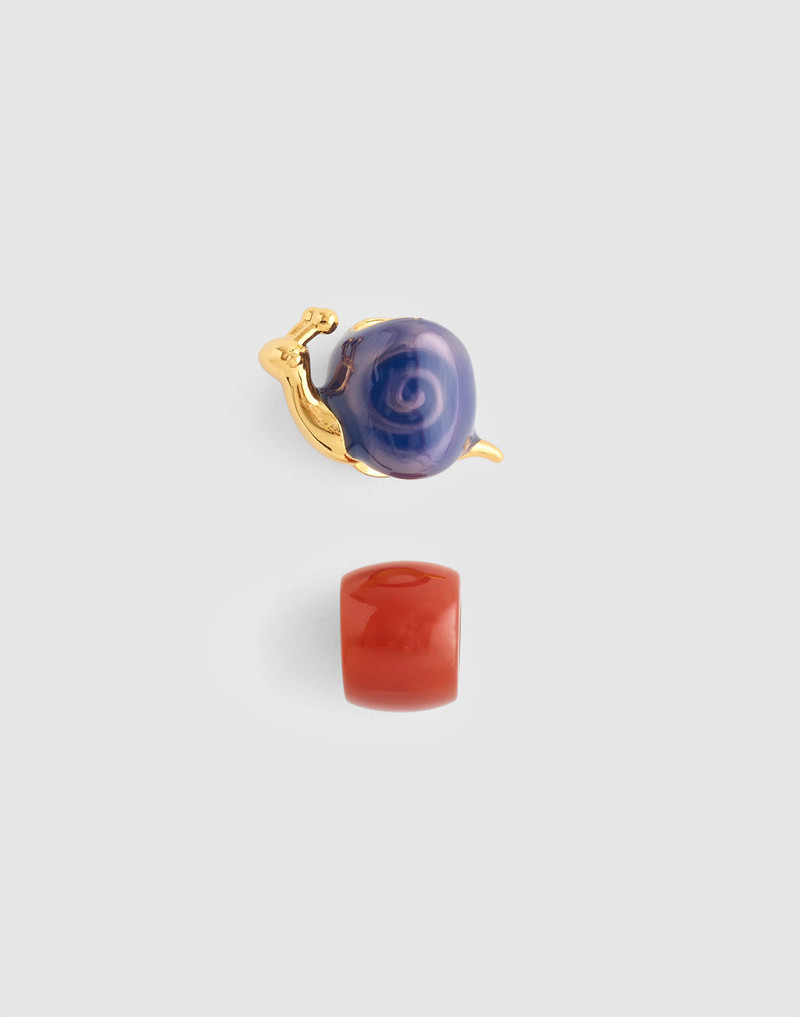 Two-Pack Snail Bead Charms 1