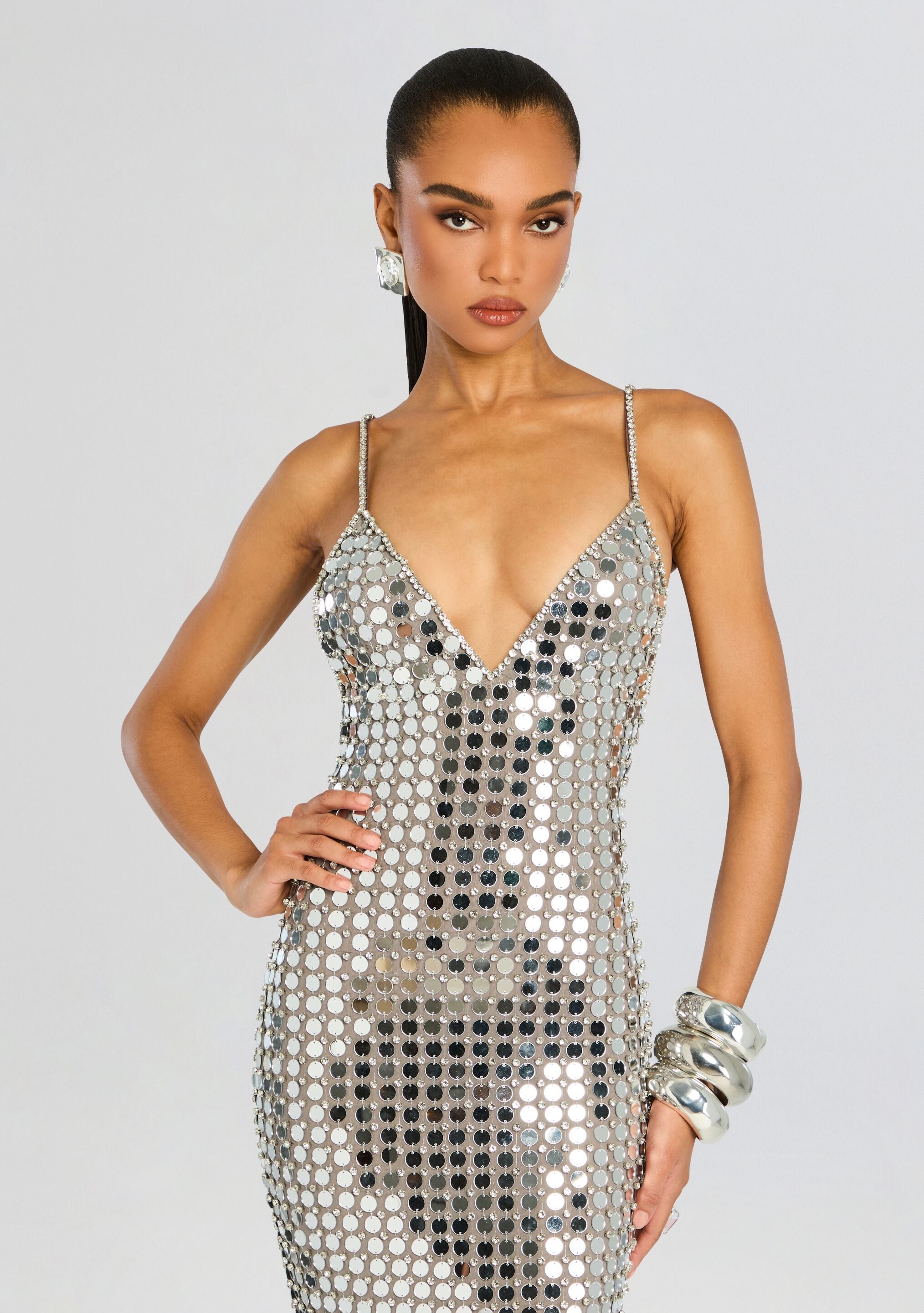 PERRI EMBELLISHED DRESS - 5