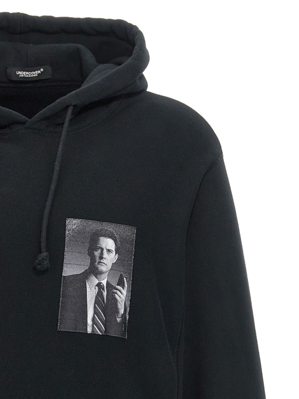 patch-detail hoodie - 3