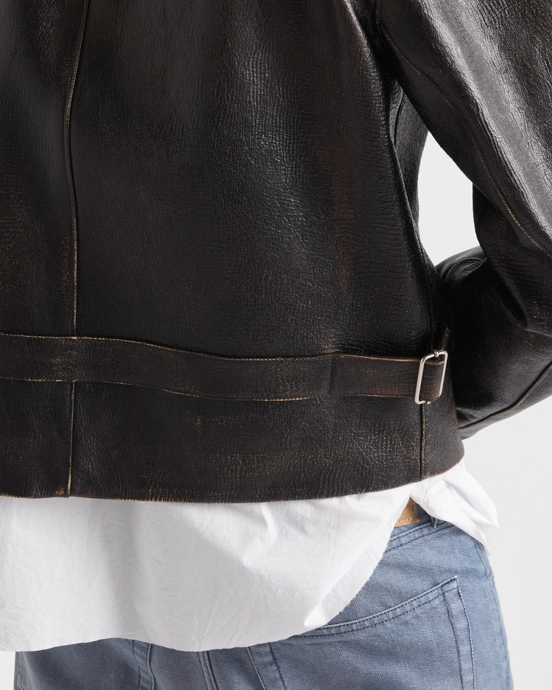 Nappa leather jacket 6