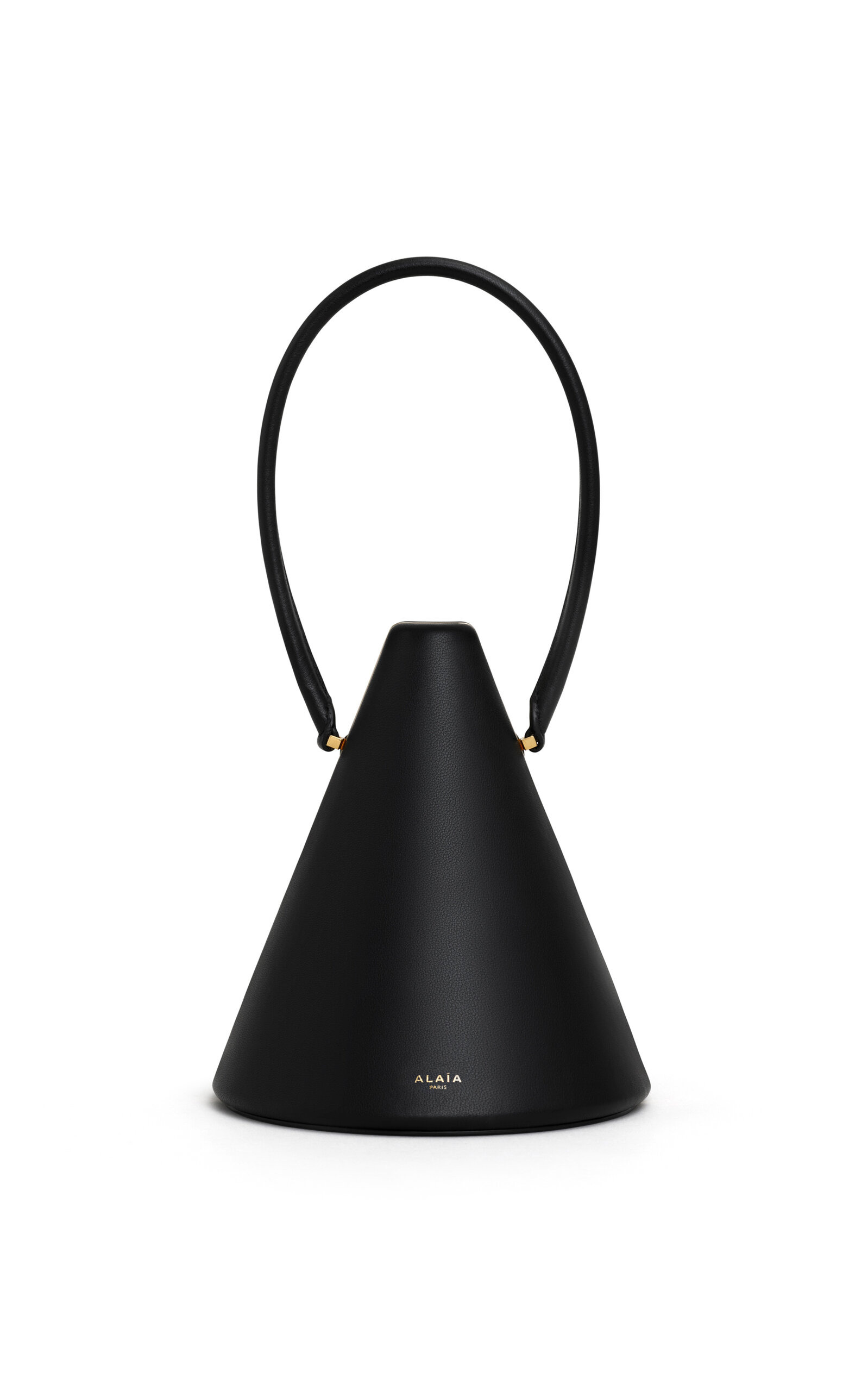 Cone Leather Mini Bag black - 3