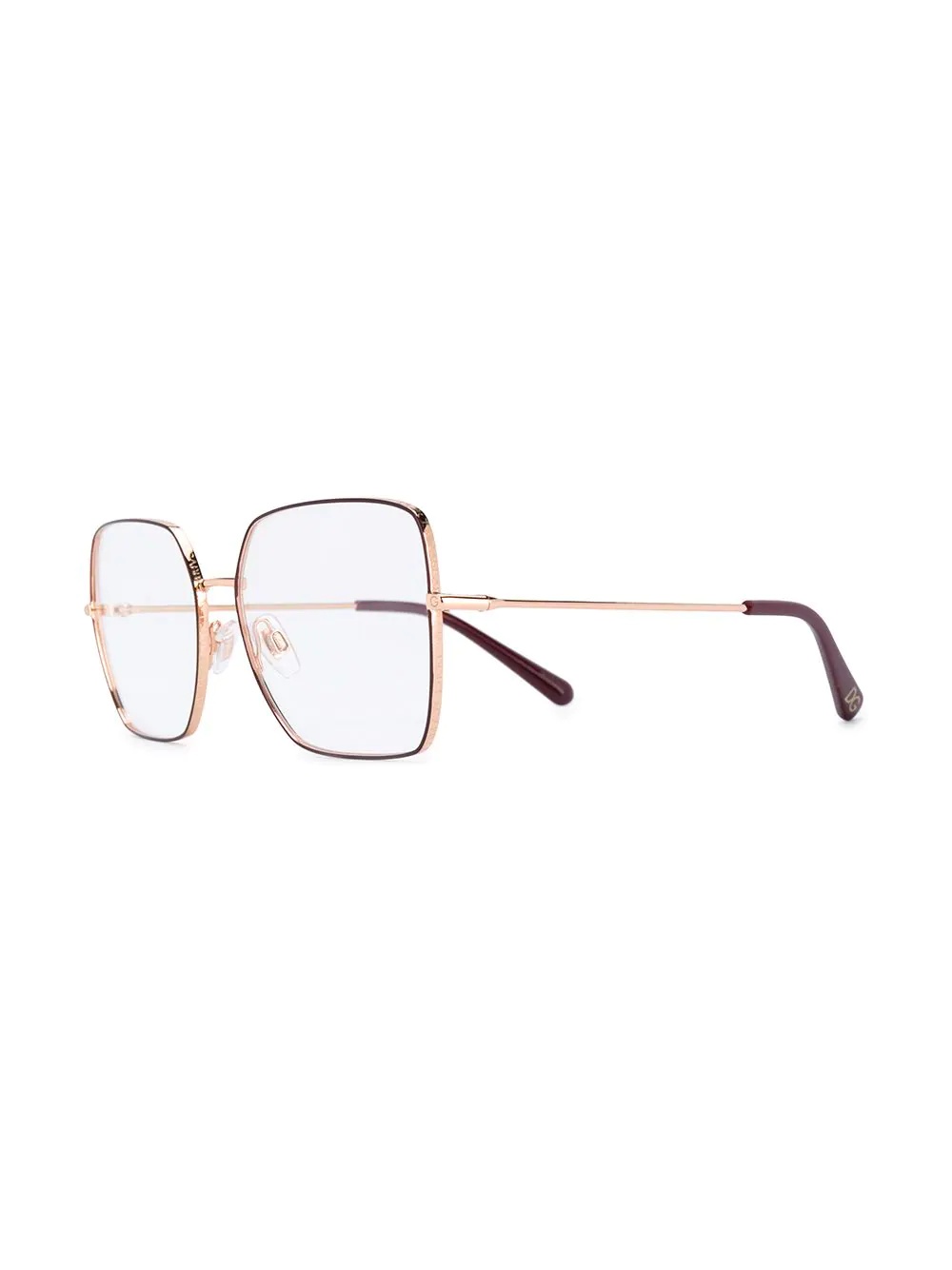 square frame glasses - 2