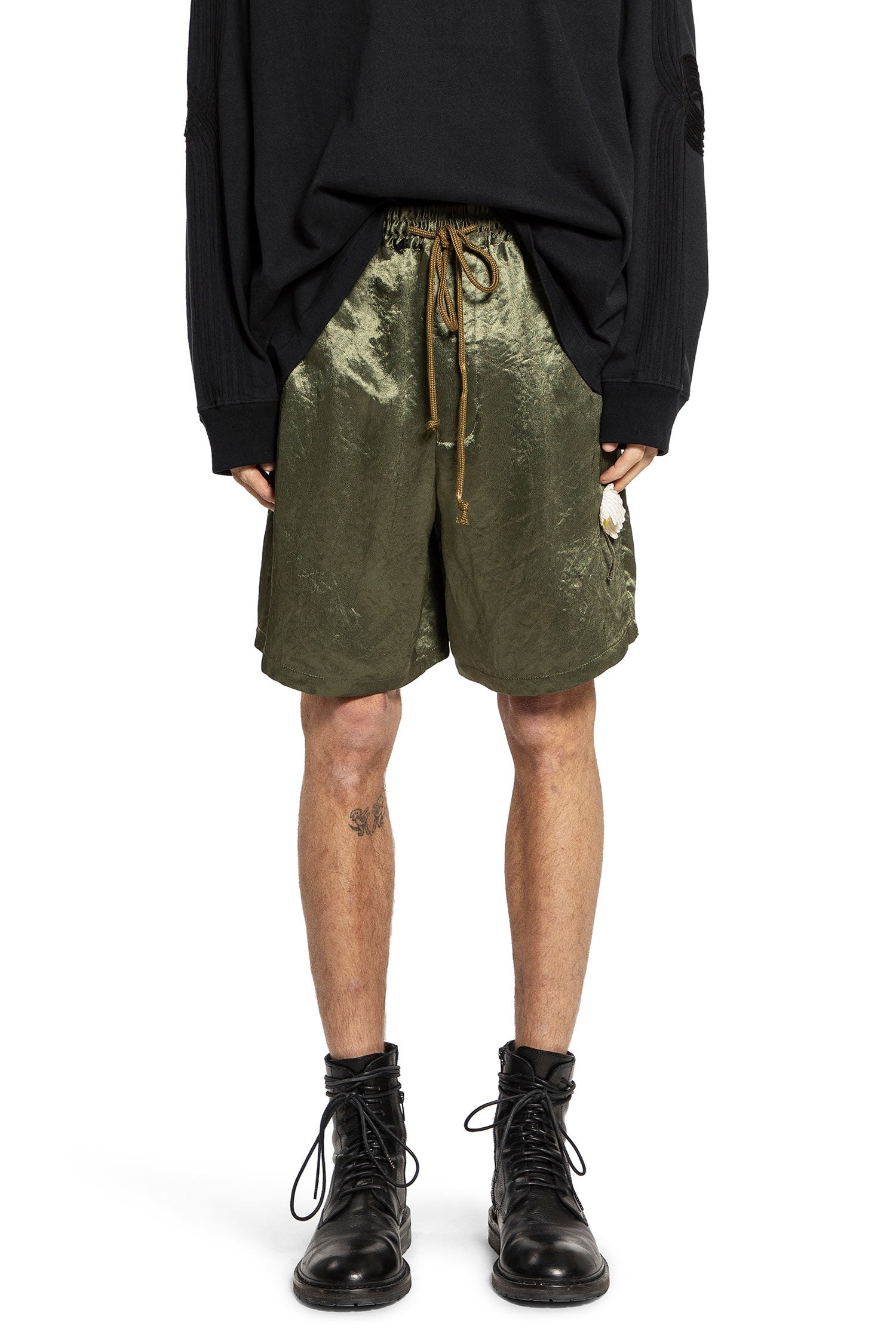 Flower Elasticated Shorts - 5