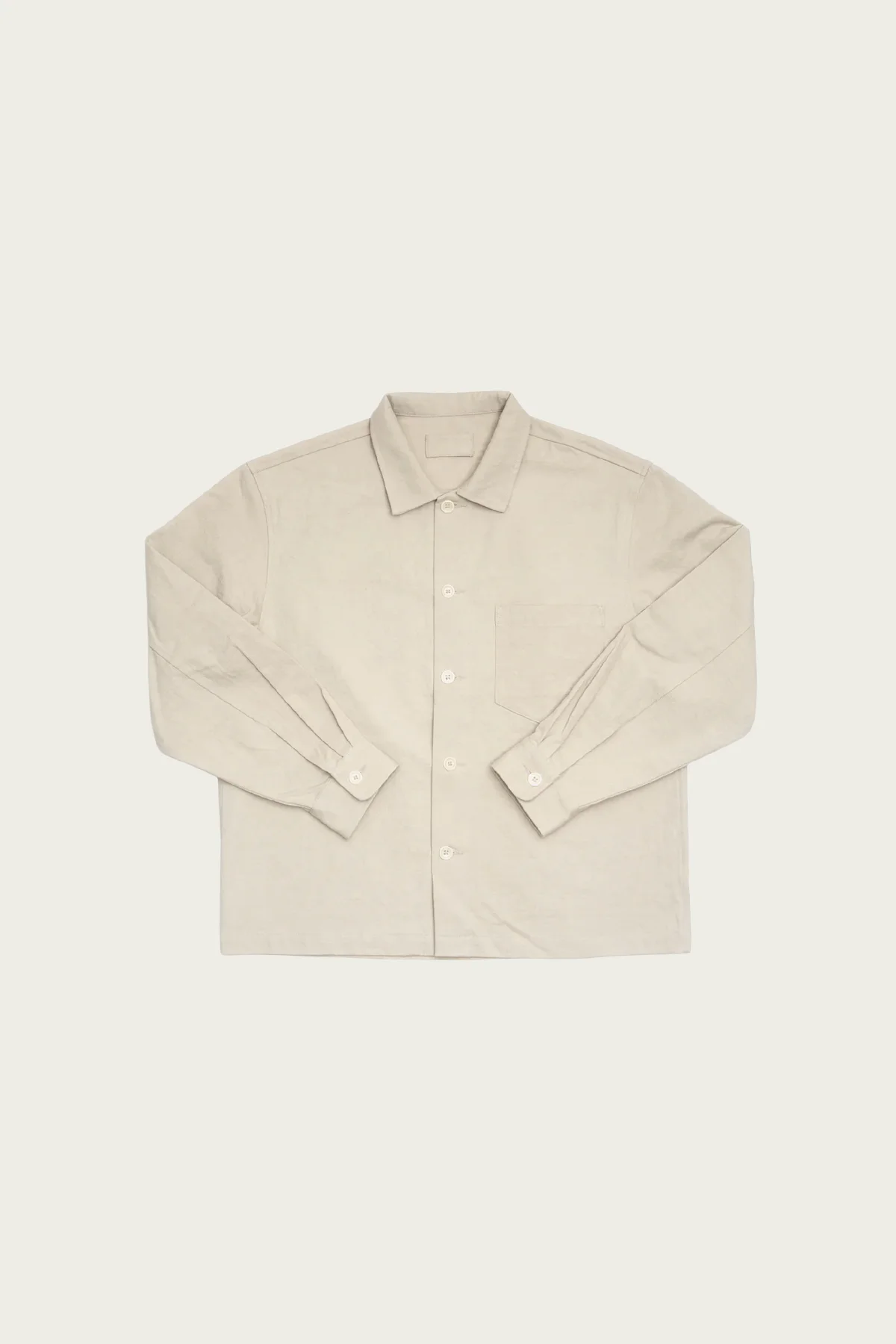 Travail Shirt - Clay Satin Drum Cotton - 1