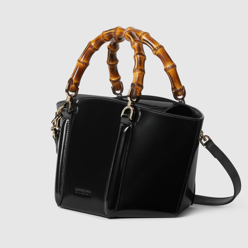 GUCCI Small bamboo top handle tote bag outlook