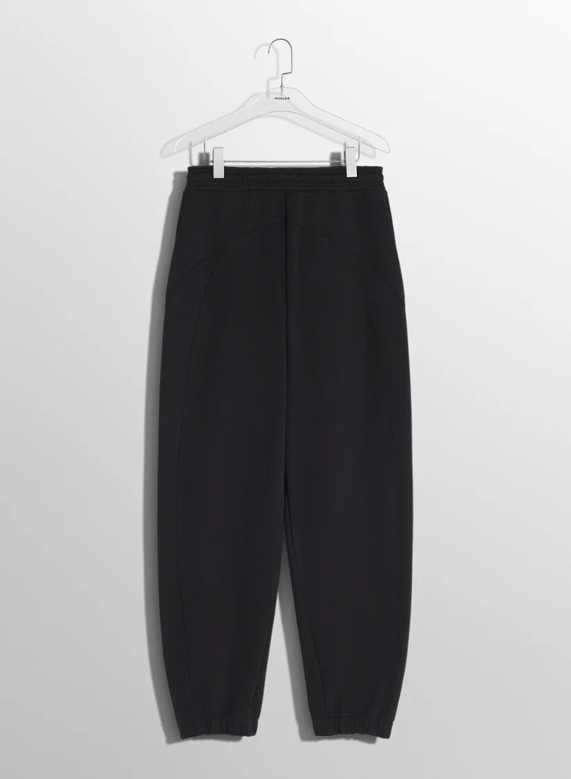 MUGLER black light fleece track pants outlook