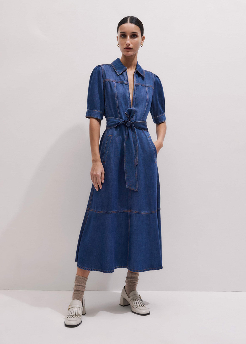 Fit + Flare Midi Dress 7