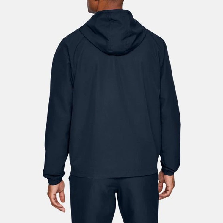 Men's Under Armour Sportstyle Wind Jacket Blue 1329297-408 - 4