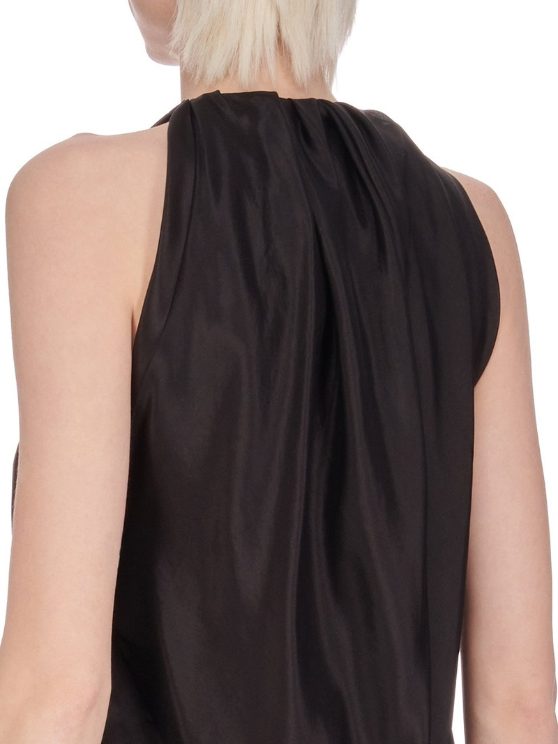 Gathered satin top 5