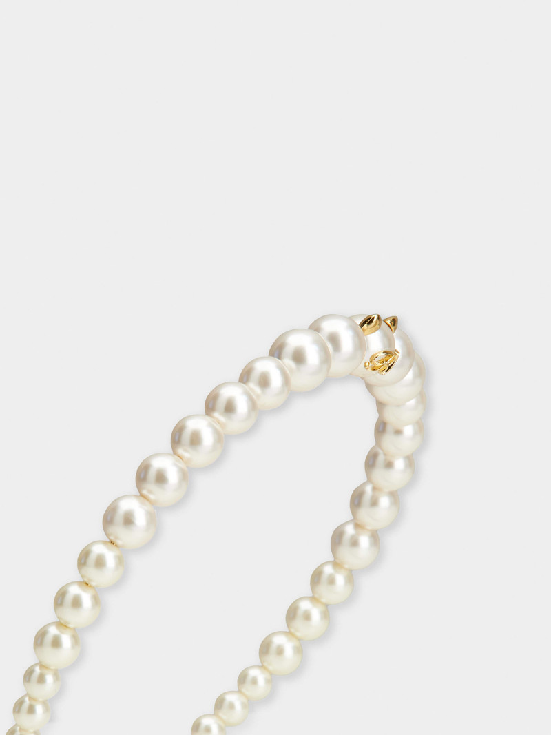 RV Cat Pearl Hairband in Metal 3