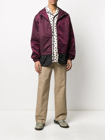 Marni colour block lightweight jacket outlook