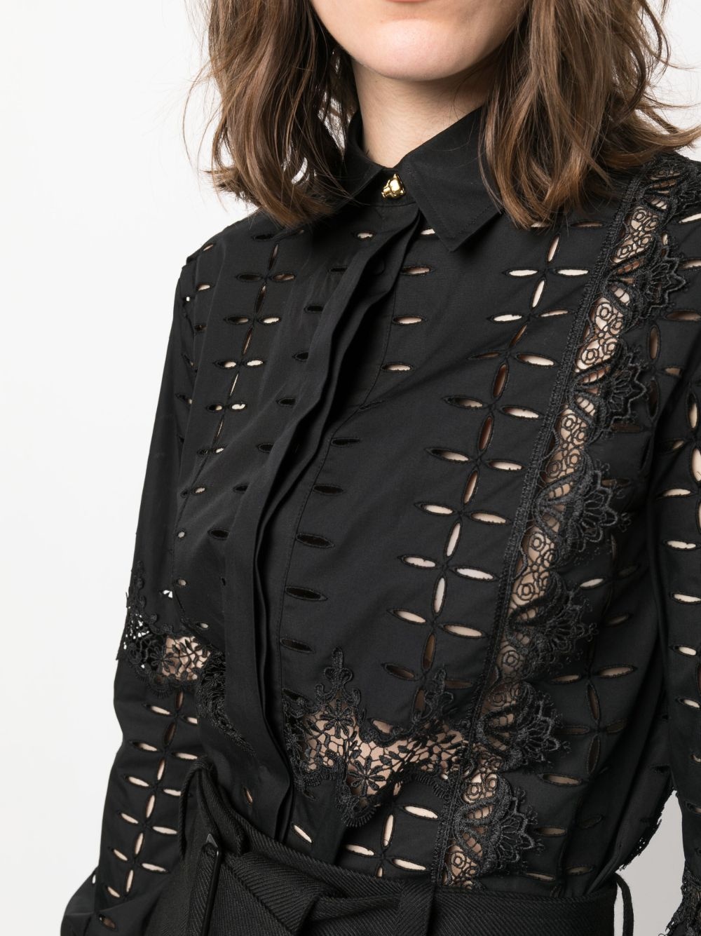 cut.out embroidered shirt - 5