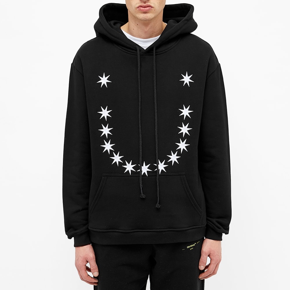 424 Embroidered Stars Hoody - 3