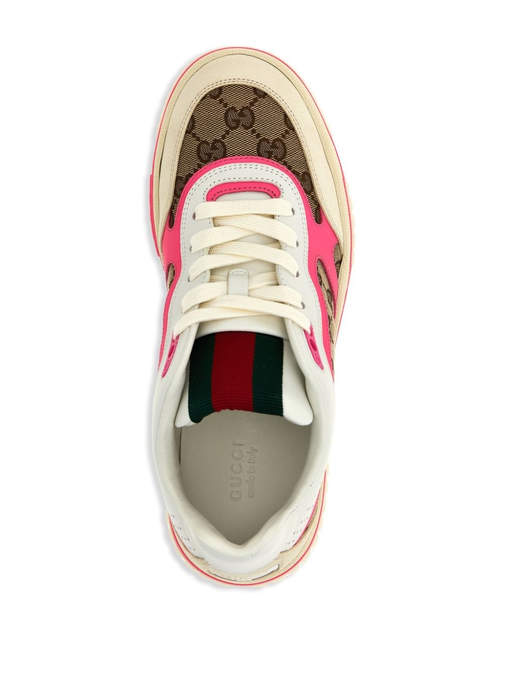Re-Web panelled sneakers - 4