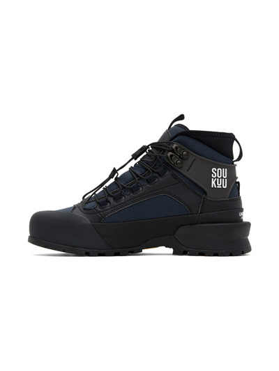 UNDERCOVER Navy & Black The North Face Edition SOUKUU Glenclyffe Boots outlook
