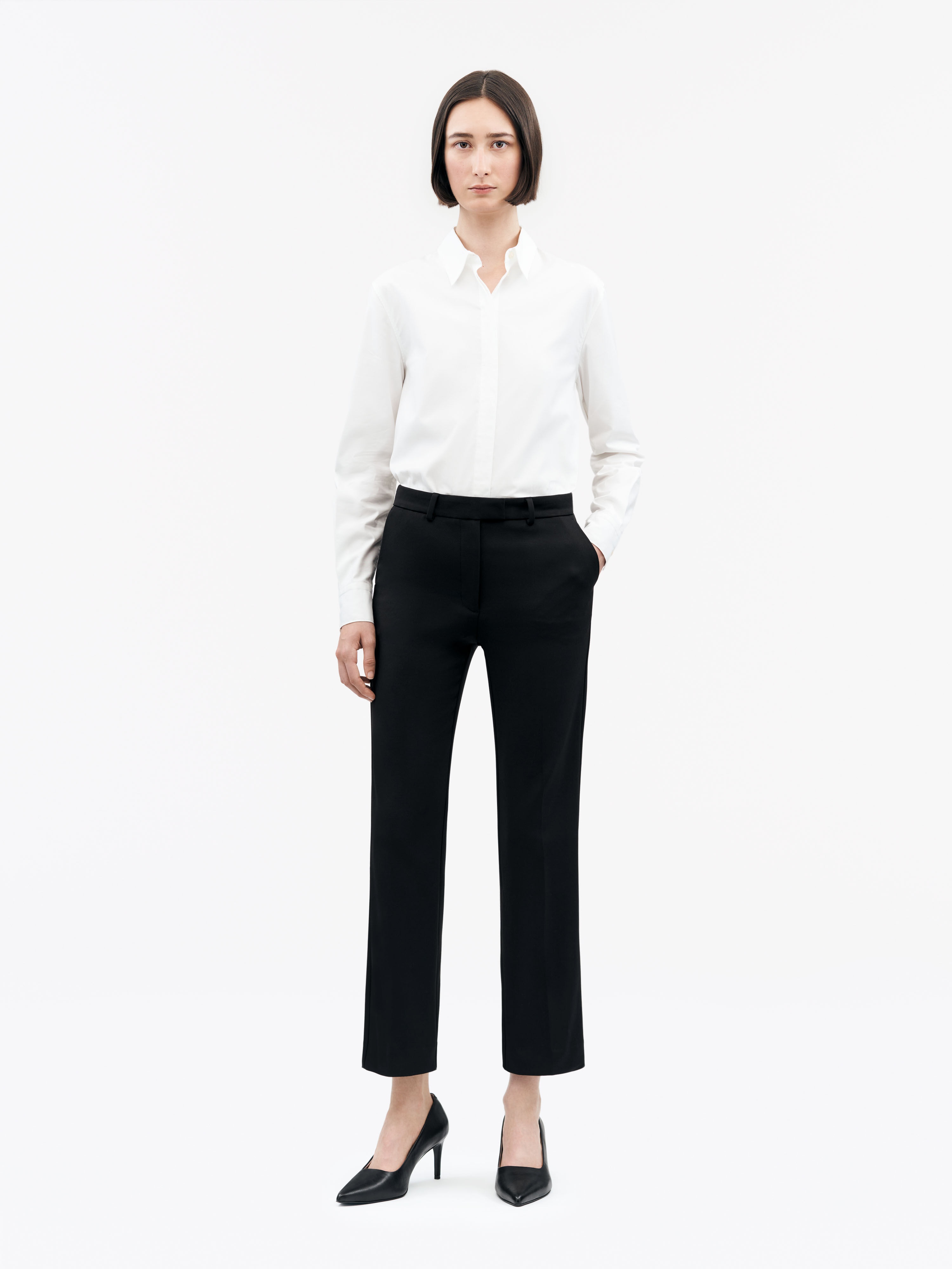Noora 3 Slim Cropped Trousers - 2