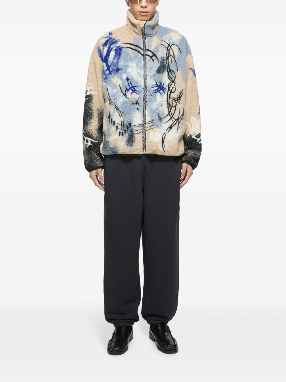 logo-embroidered joggers - 2