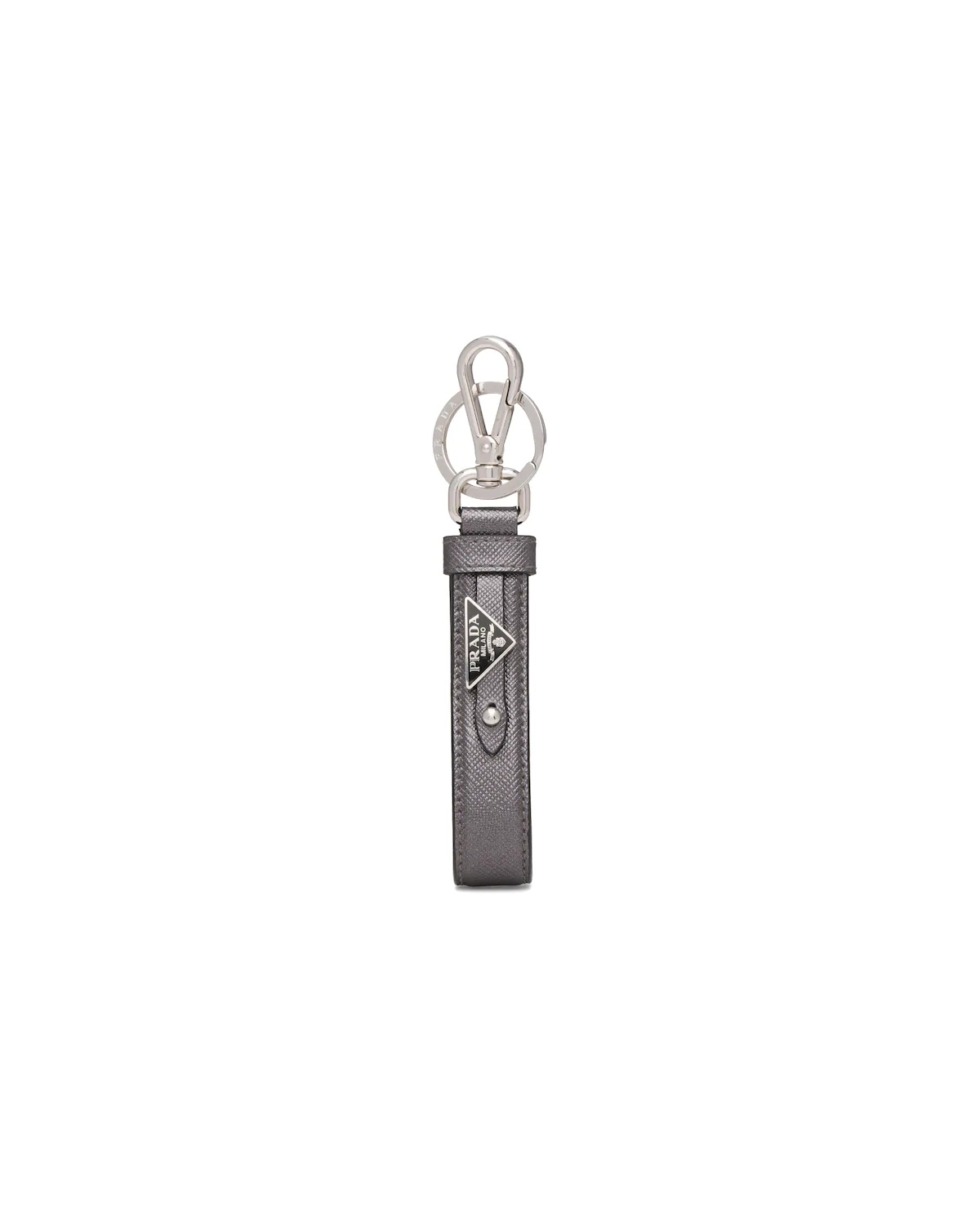 Saffiano Leather Customized Keychain - 1