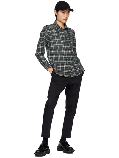 NN07 Gray & Green New Arne 5166 Shirt outlook