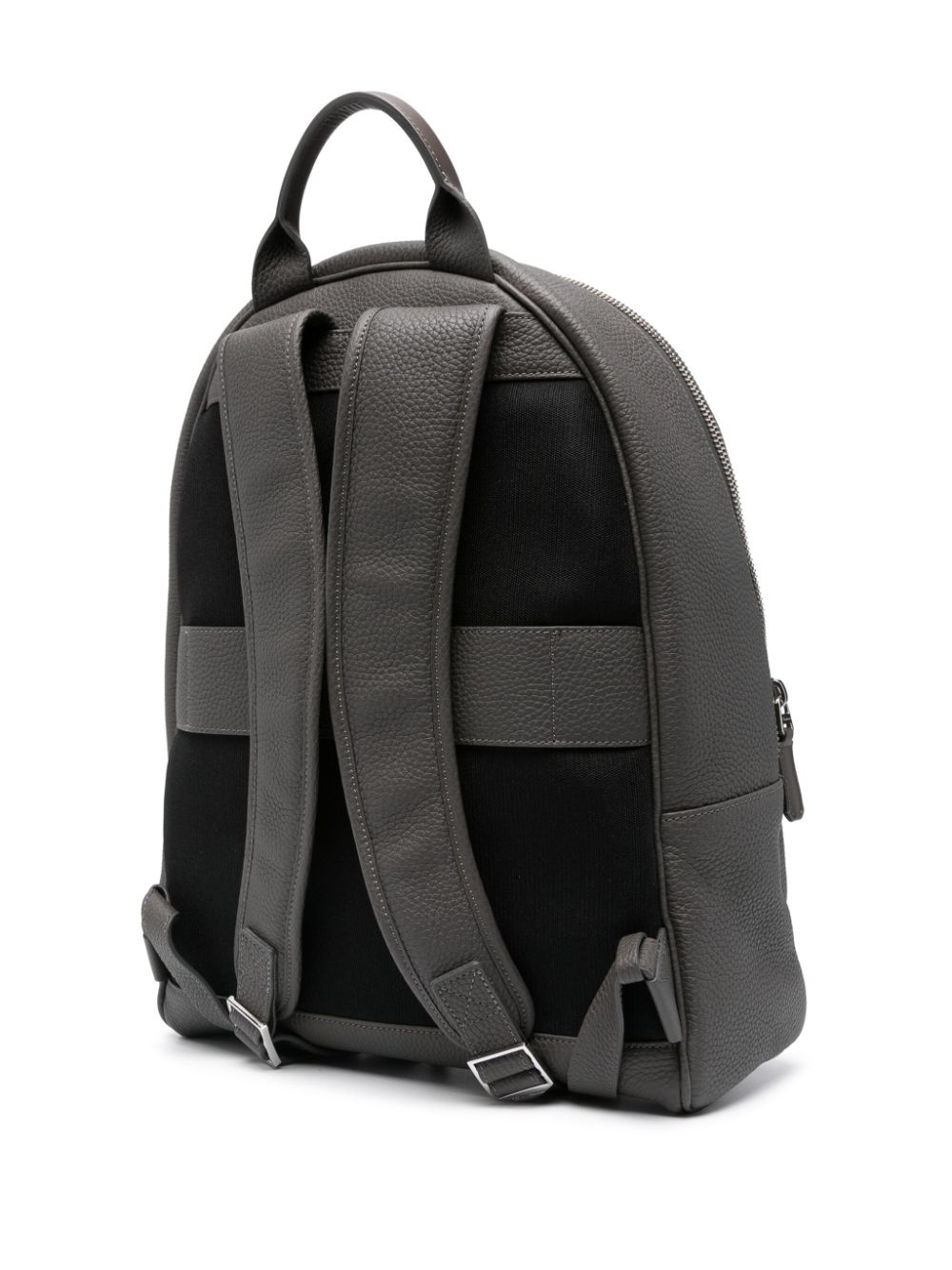 tumbled leather backpack - 3