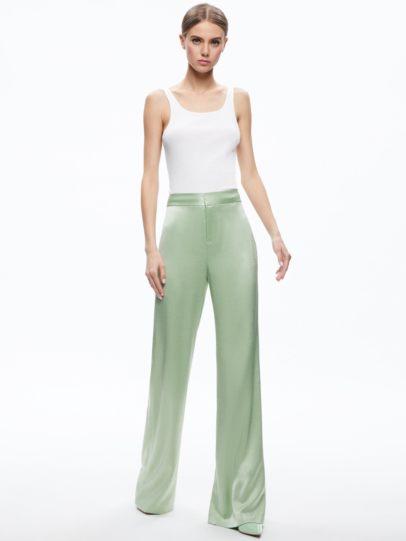 Alice + Olivia DEANNA HIGH WAISTED BOOTCUT PANT outlook