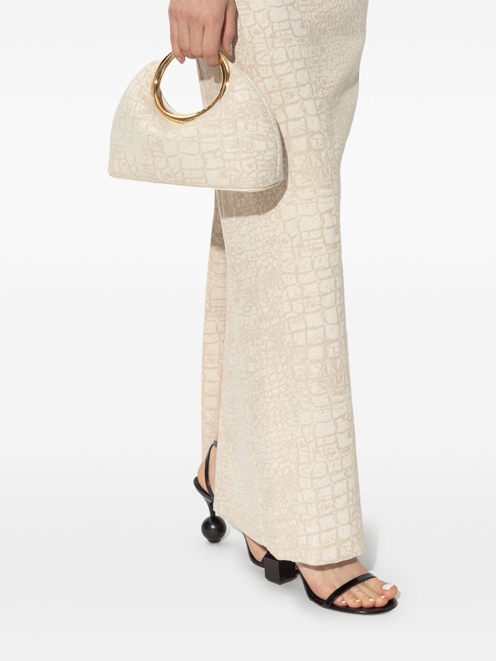 Le Petit Calino Clutch - Jacquemus - Leather - Beige - 2