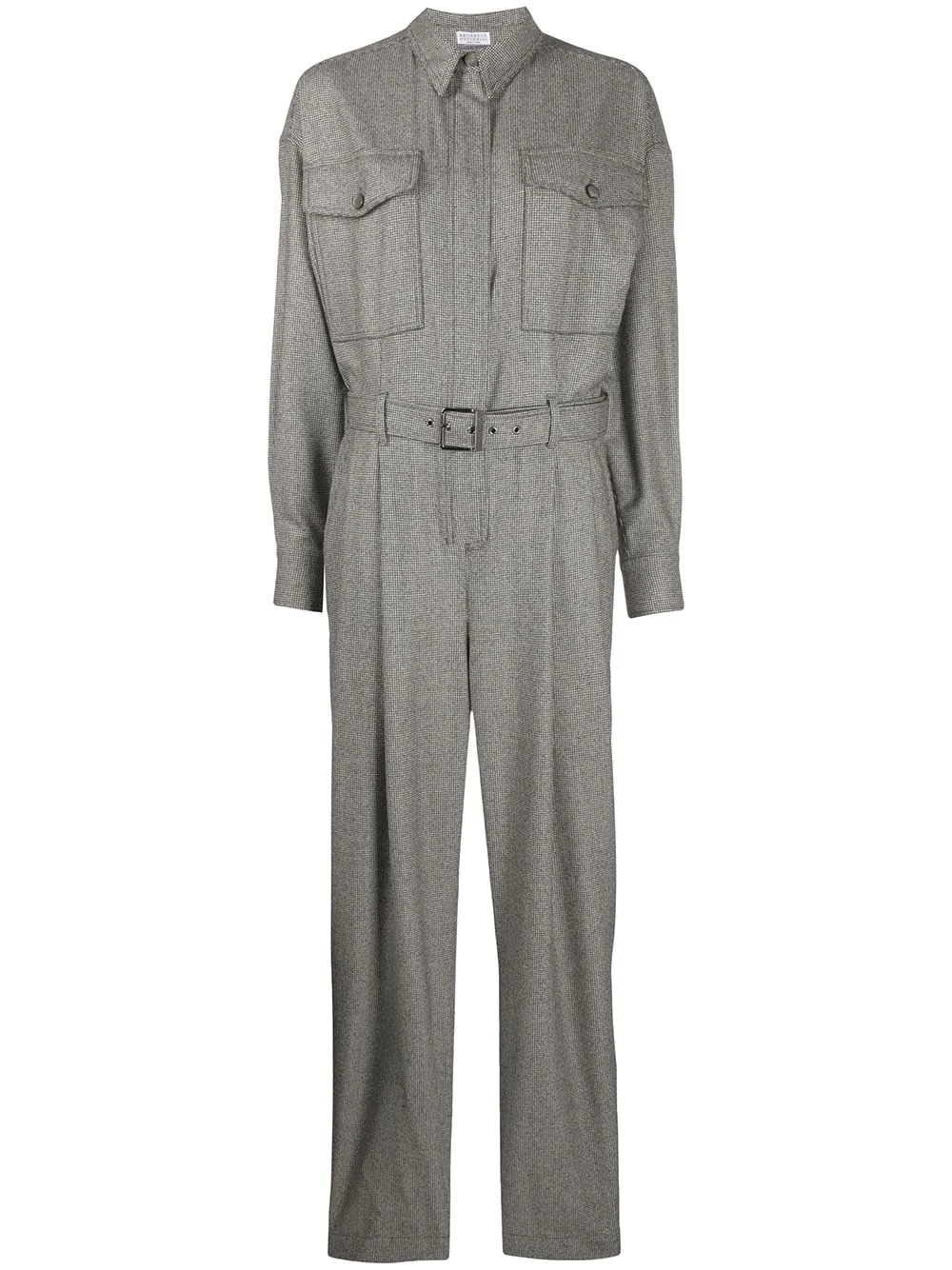 houndstooth boiler suit - 1