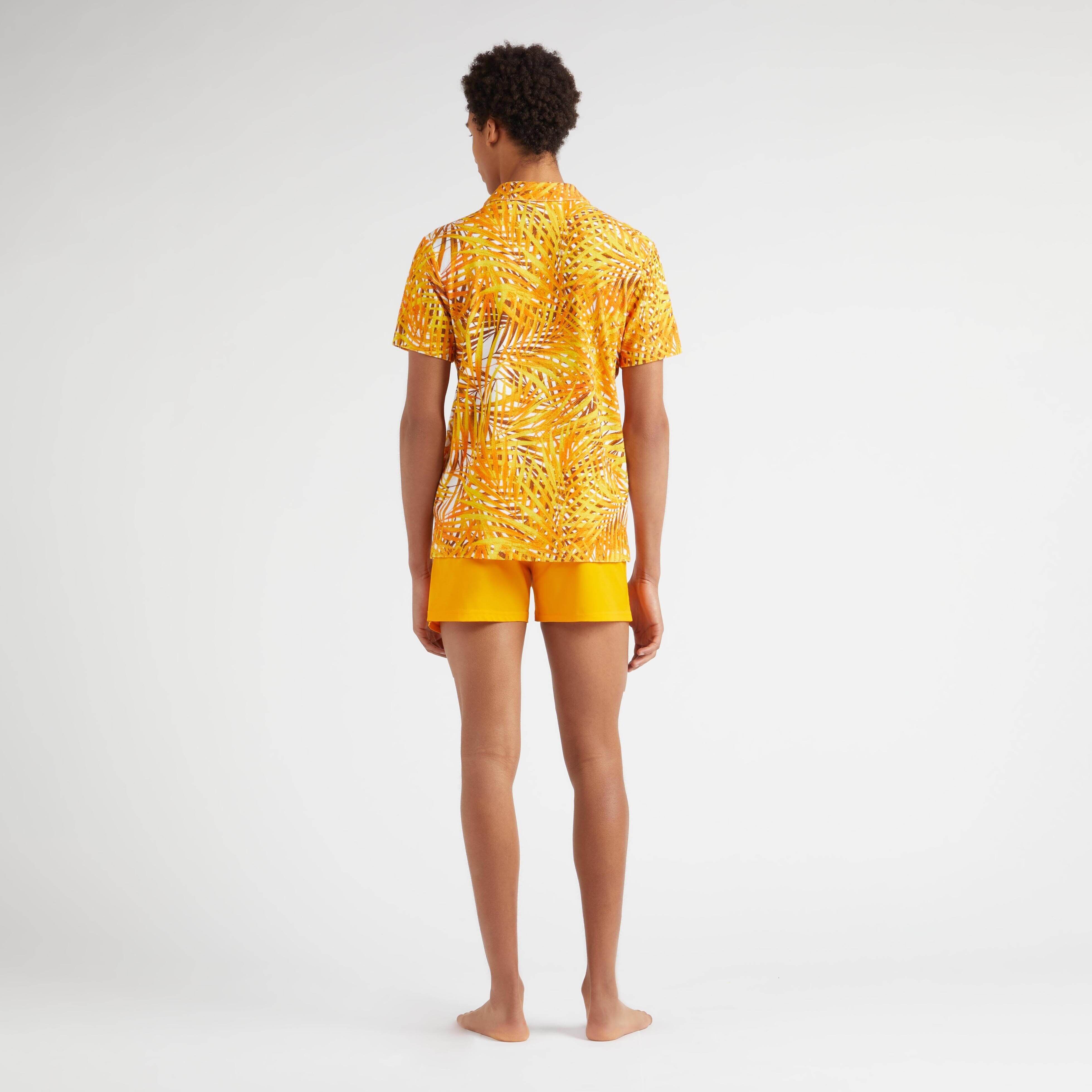 Men Terry Polo Palm Leaves - 4