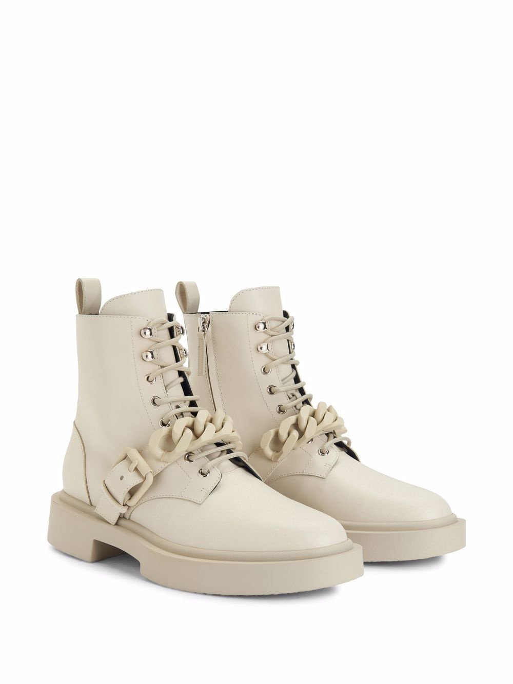 Adric chain-trim ankle boots - 2