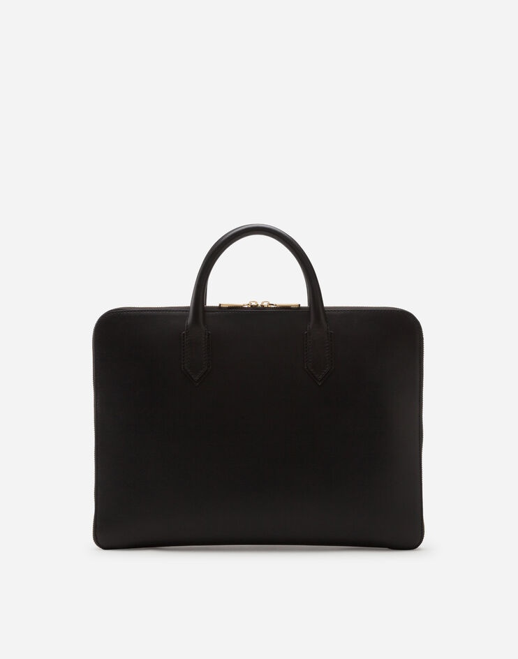 Monreal briefcase in calfskin with heat-pressed logo - 3