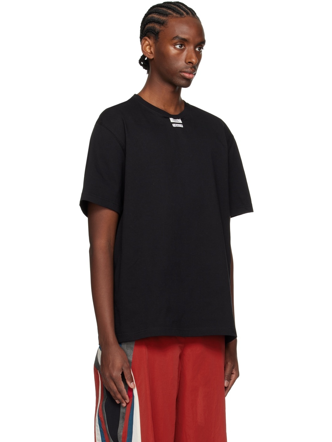 ★ADERERROR★ Tran tshirt Noir Ader Error T-shirt with logo | Men's Clothing | Vitkac