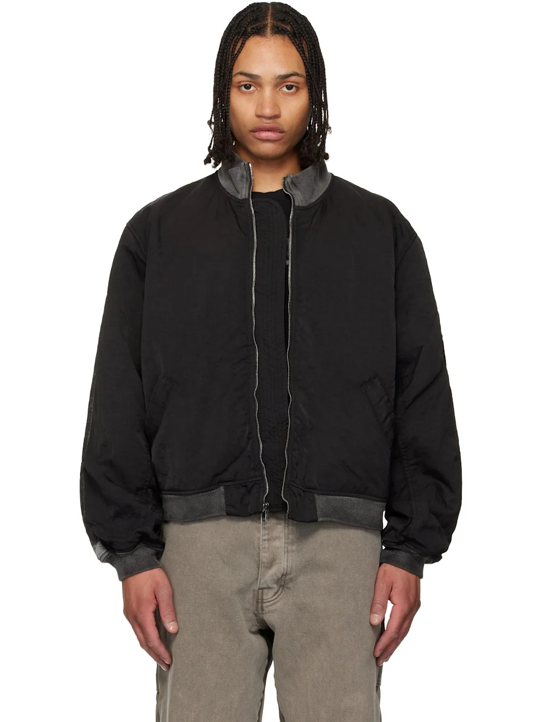 Black RL-Bomber Jacket - 1