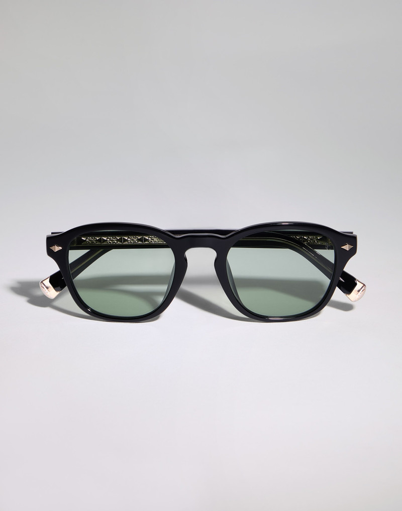 Intarsia Rays acetate sunglasses 1