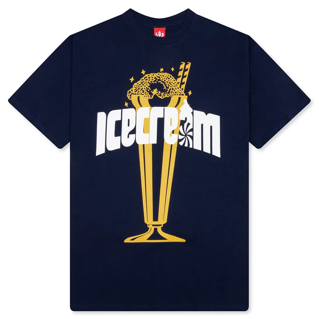 CHROME S/S TEE - BLACK IRIS - 1