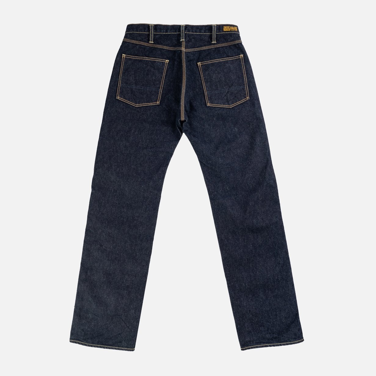 IH-828-IND 14oz Selvedge Double Knee Work Pants - Indigo - 5