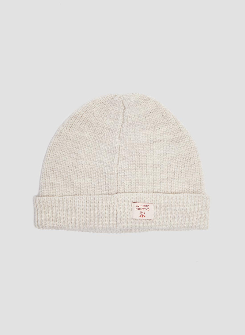 Solid Beanie in Natural 1