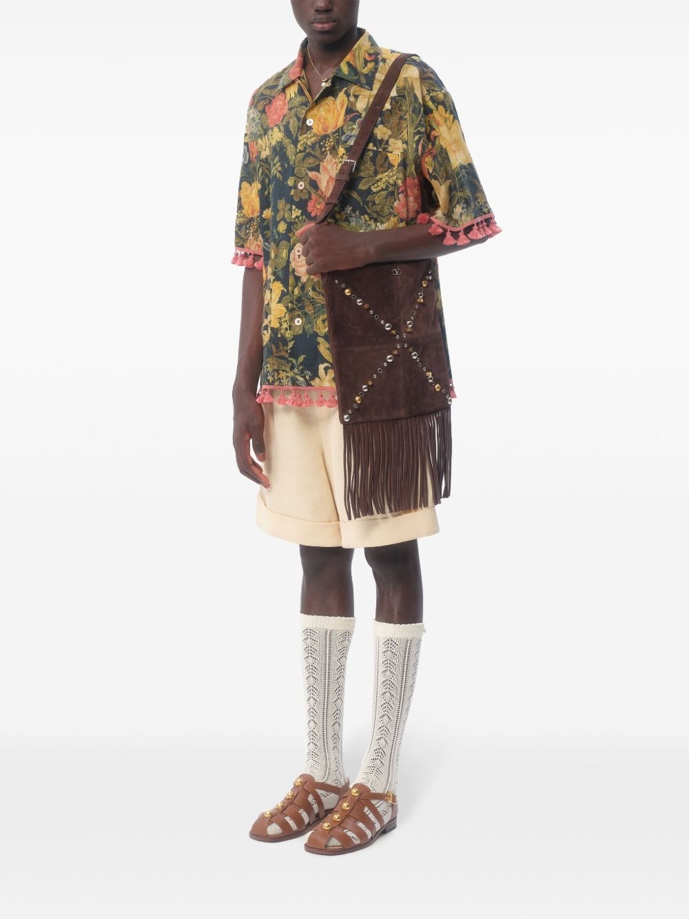 Apres L'Hiver linen bowling shirt - 2
