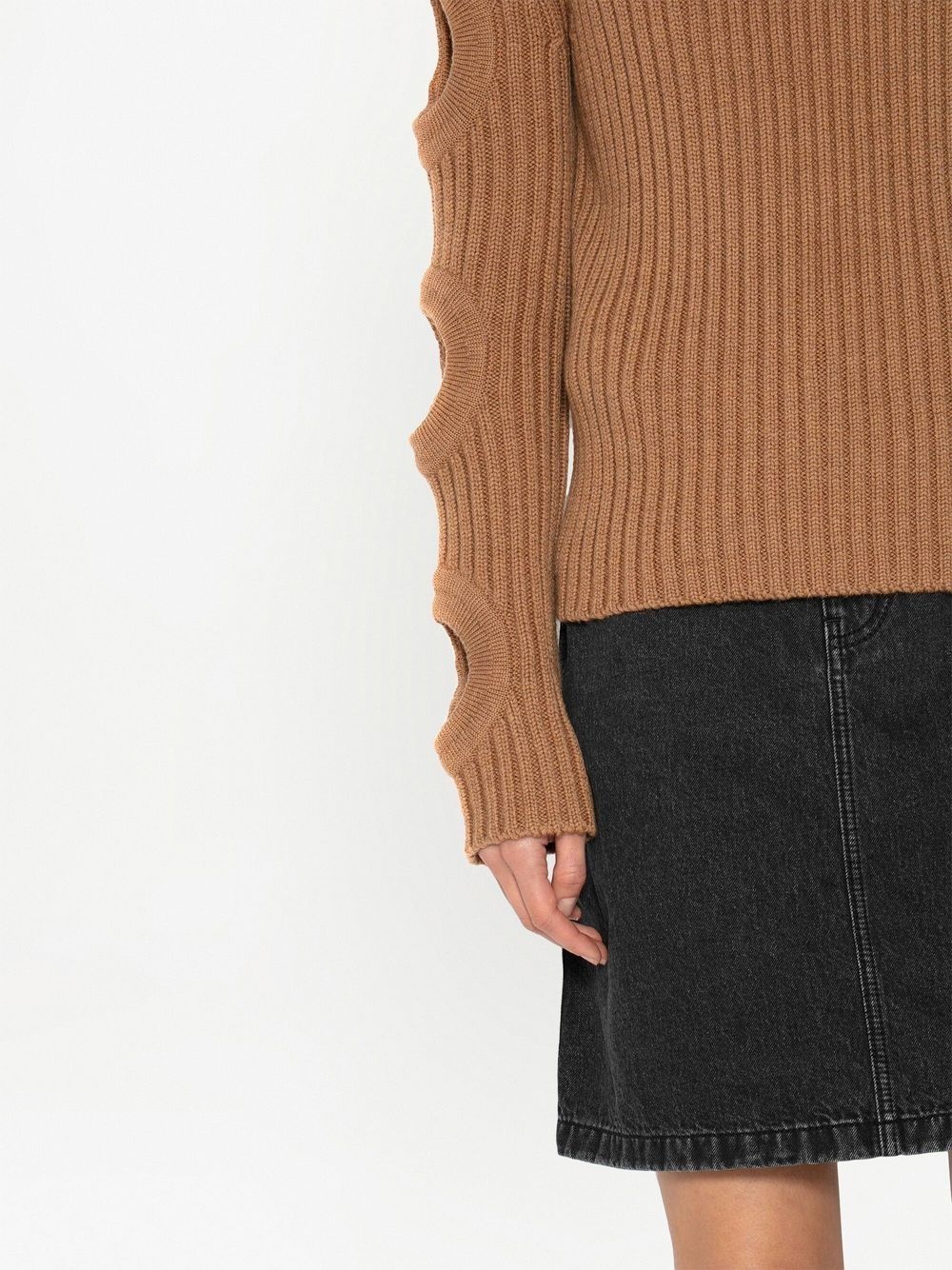 cut-out detail jumper - 5