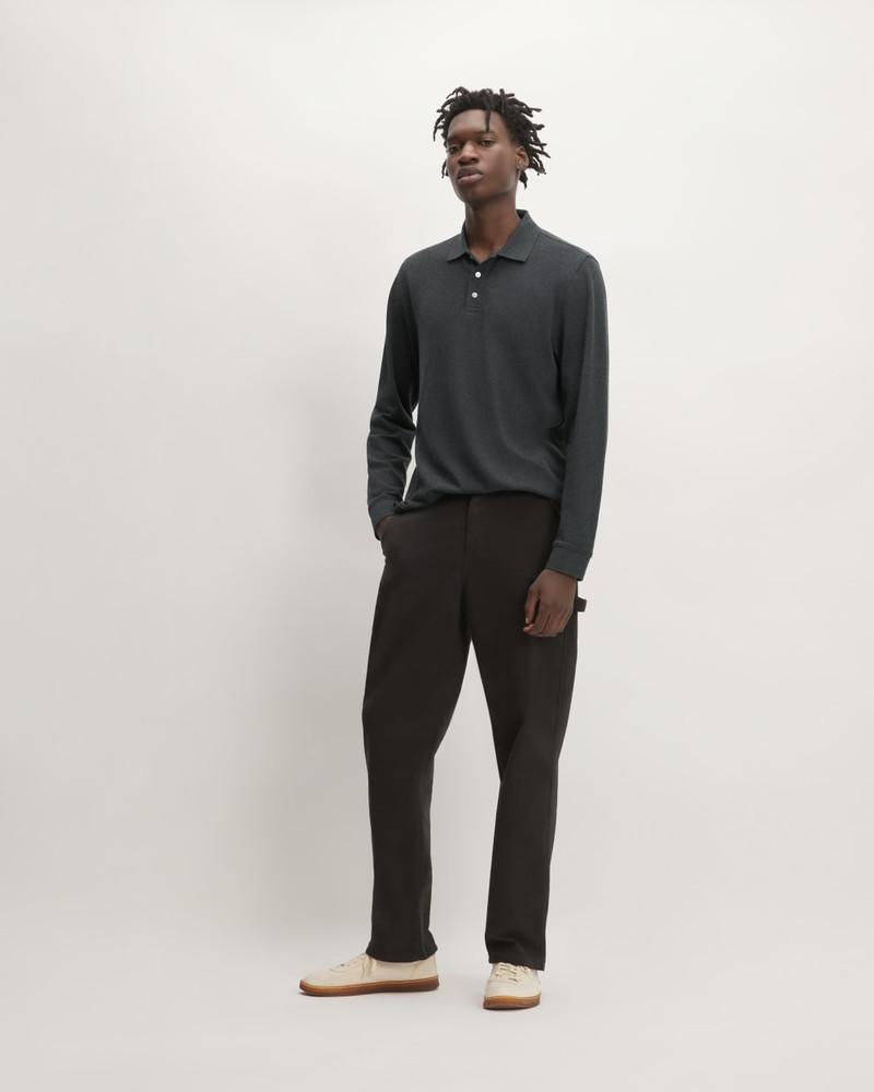 THE LONG-SLEEVE PIQUE POLO 4