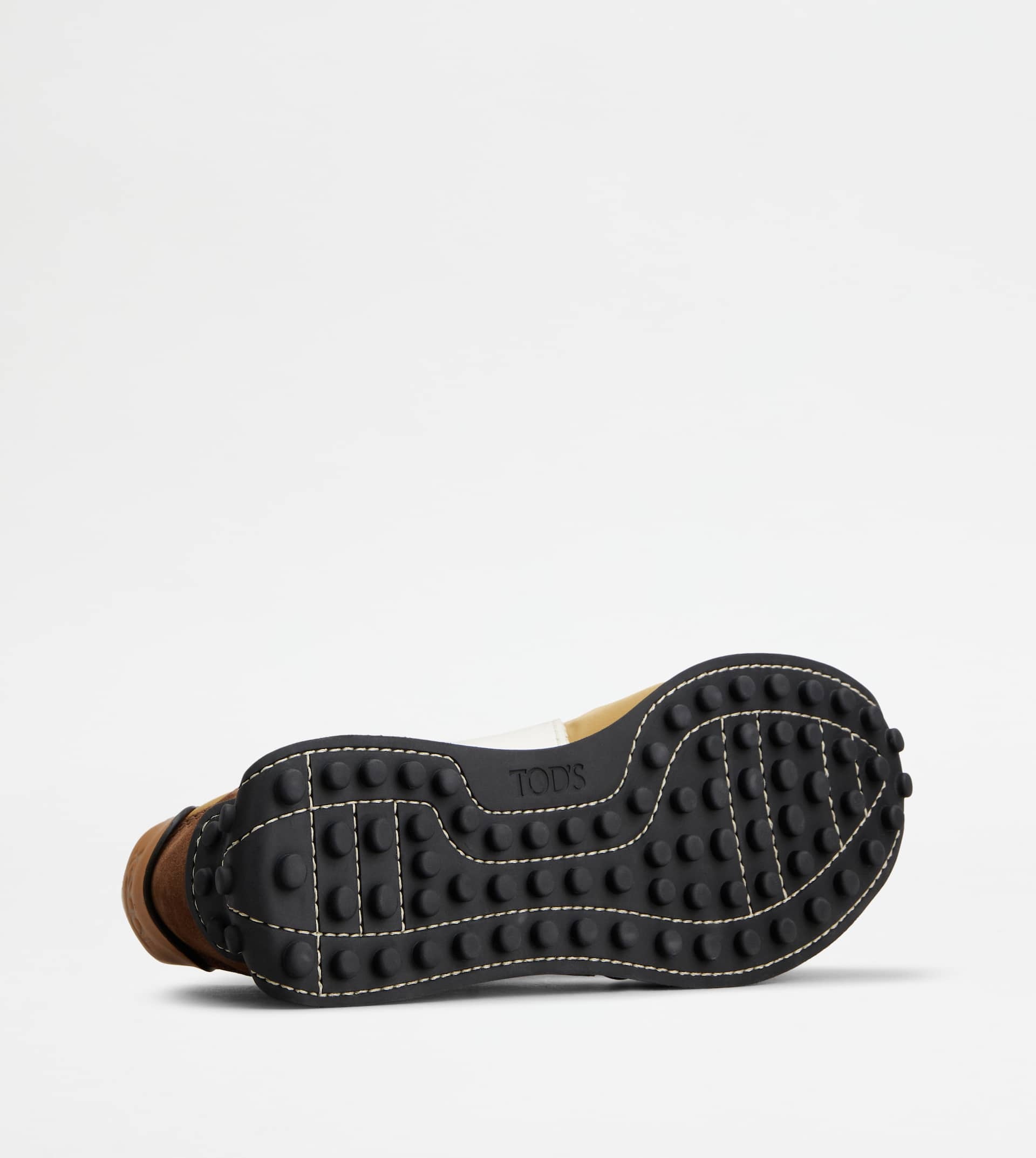 T VINTAGE SNEAKERS TOD'S•X CAPSULE COLLECTION - BROWN, BEIGE, WHITE - 4