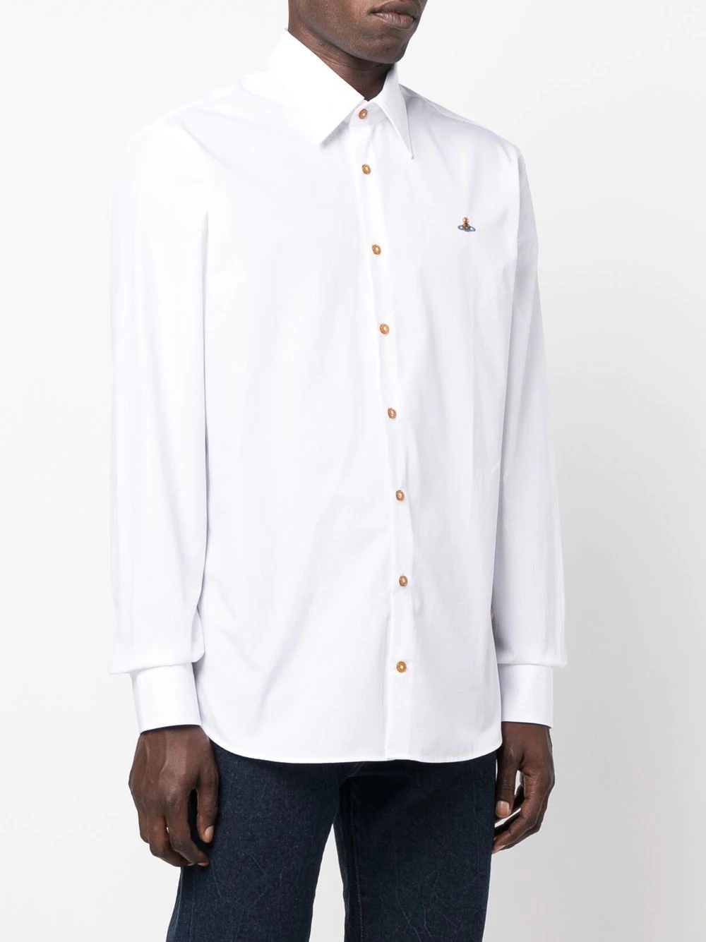 Orb-logo organic-cotton shirt - 3