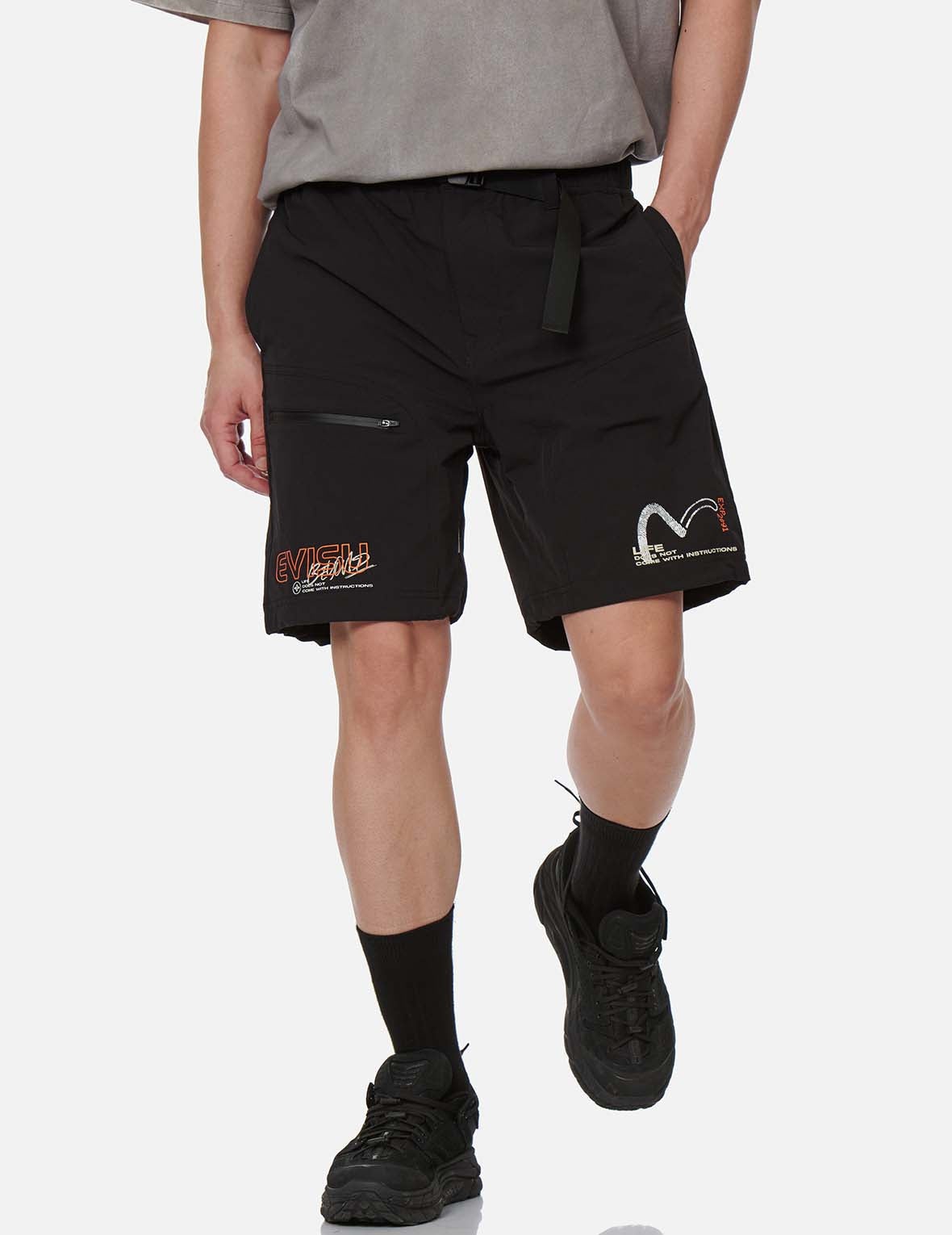 Brand Elements Print Sport Shorts - 3