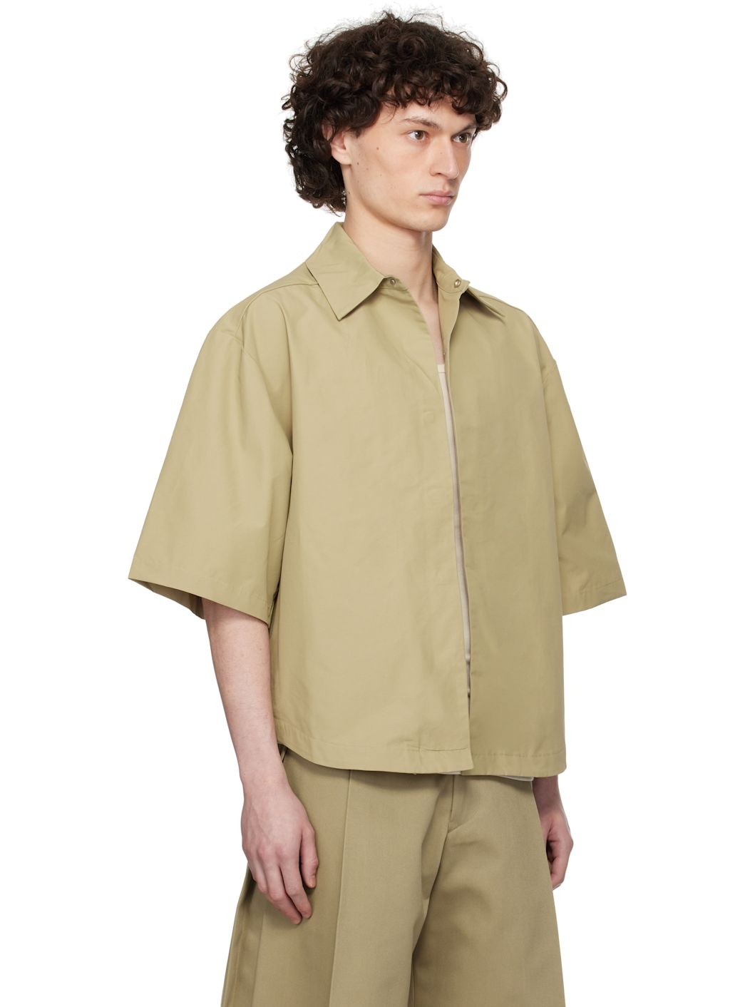 Beige M5 Worker Shirt - 2