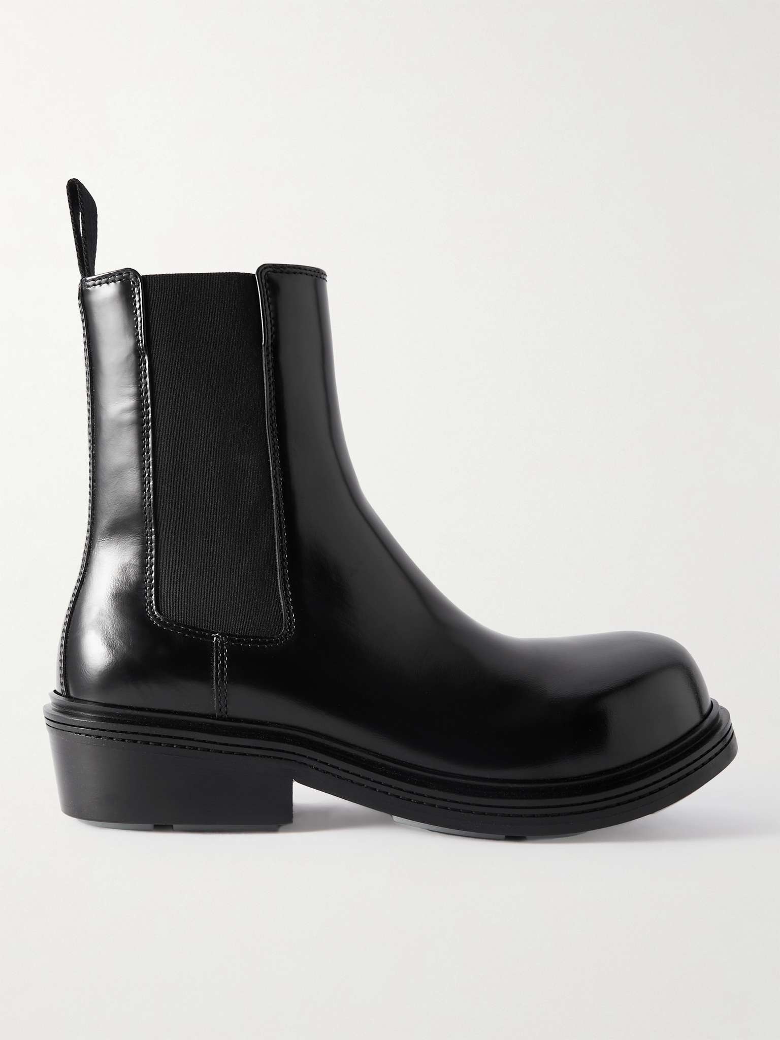 Fireman Glossed-Leather Chelsea Boots - 1