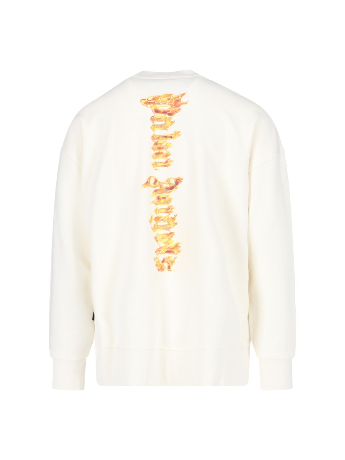 'BURNING LOGO' PRINT CREWNECK SWEATSHIRT - 2