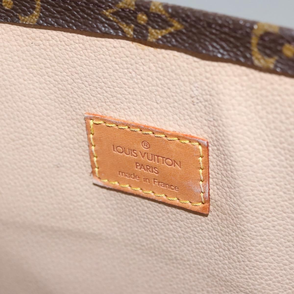 LOUIS VUITTON Monogram Sac Plat Hand Bag M51140 - 13