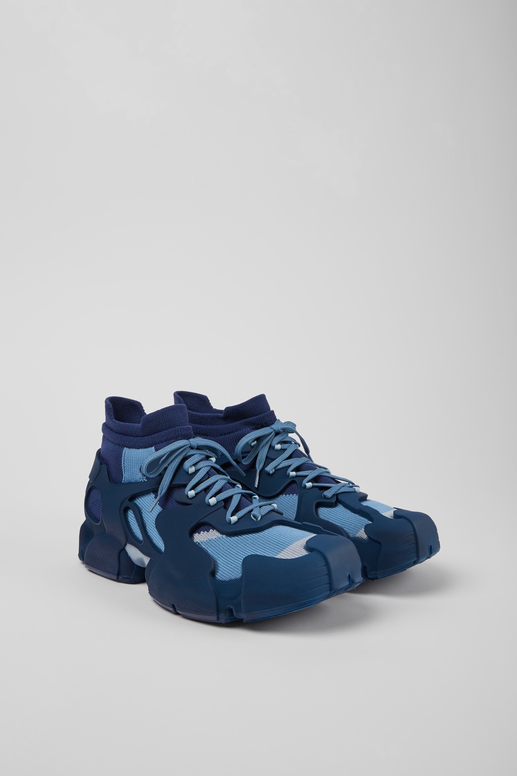 Blue caged sneakers - 2