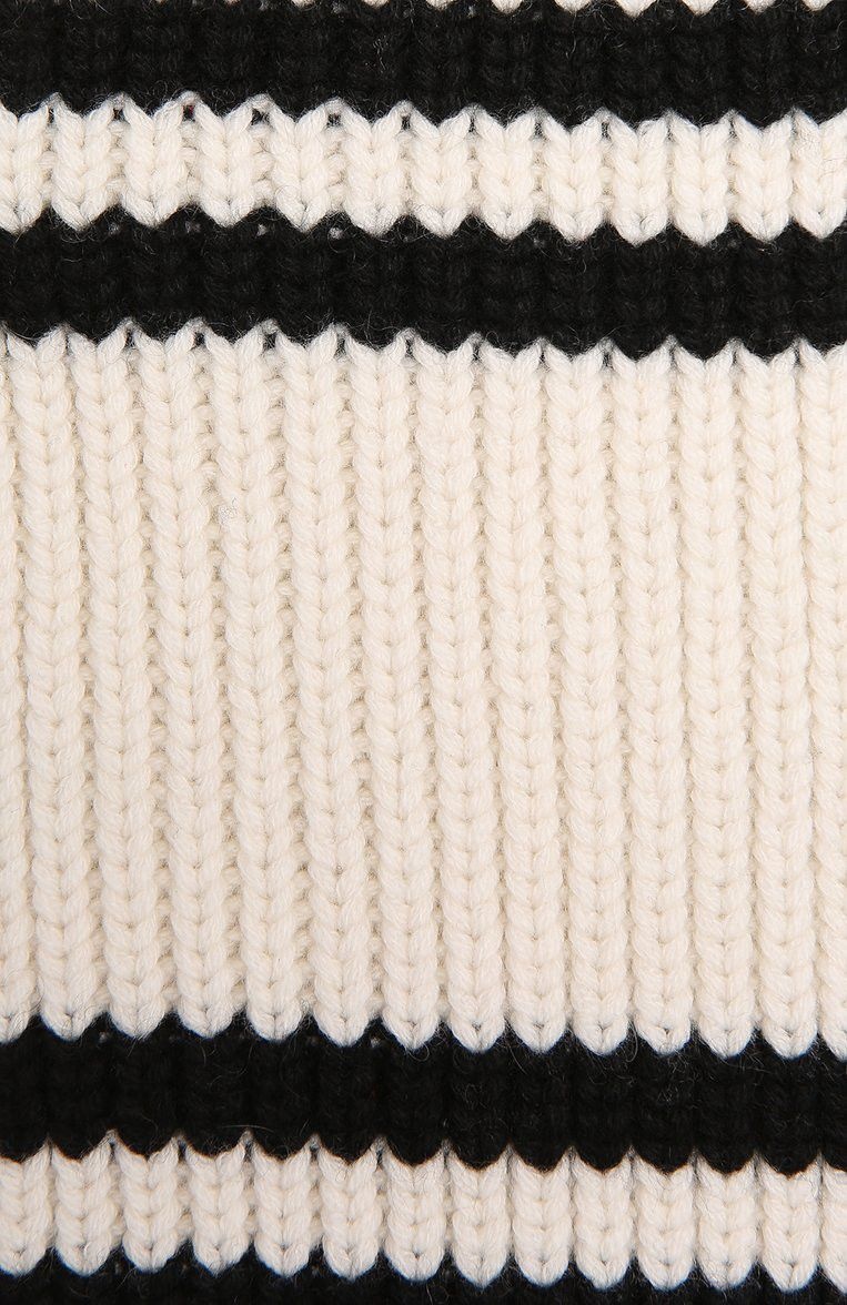 Prada Knit Scarf 'Black/White' - 2