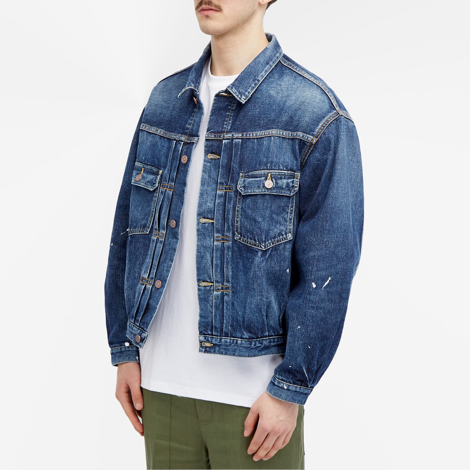 Visvim 101 Damaged Denim Jacket - 2