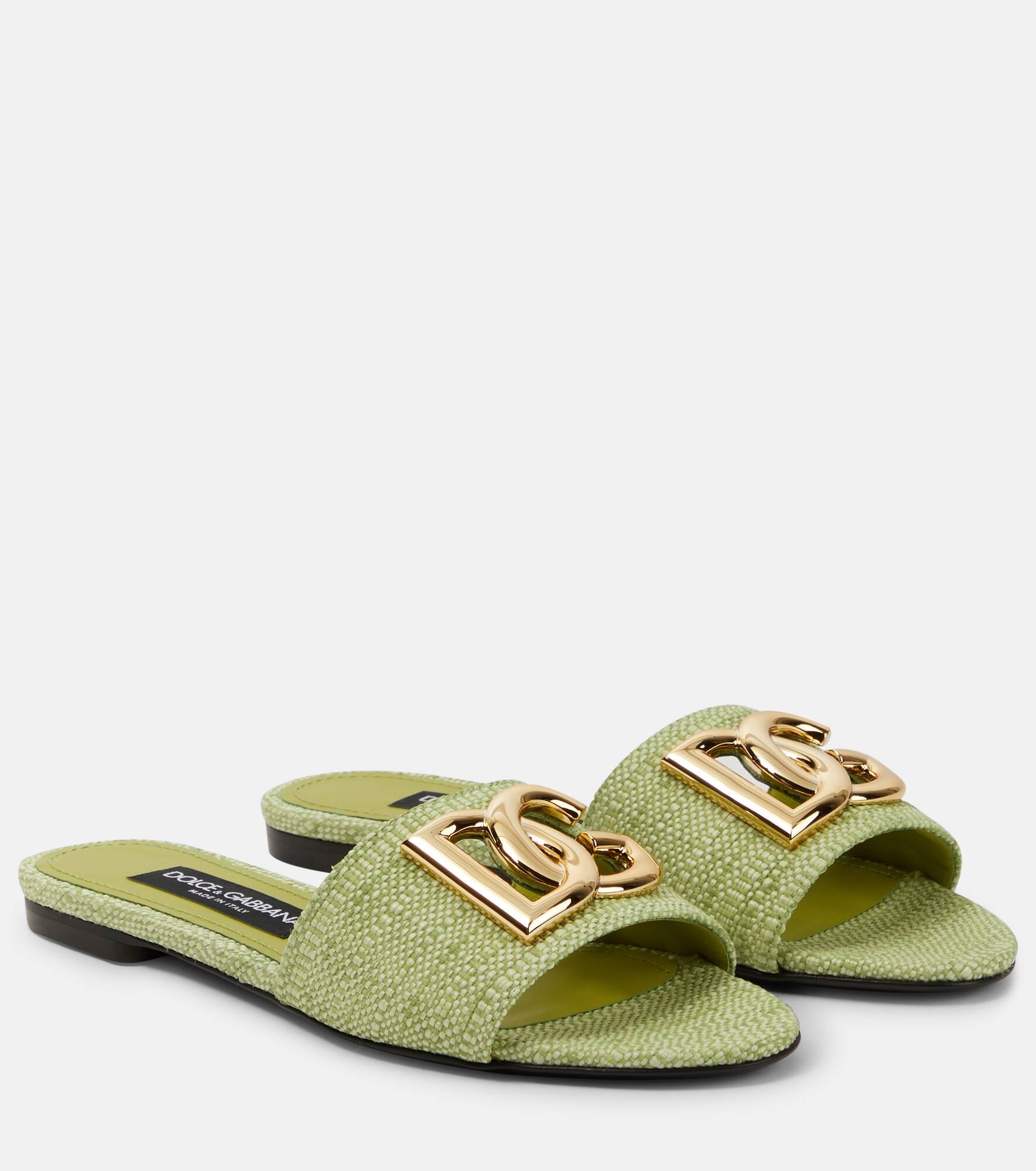 Logo raffia slides - 1